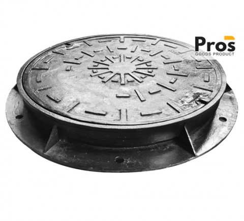 ฝาปิดบ่อพักแบบทึบ (ชนิดฝากลม)